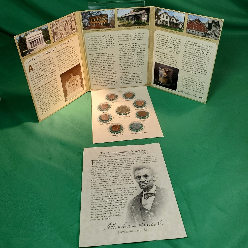 The end of abraham lincoln legacy coins history collection
